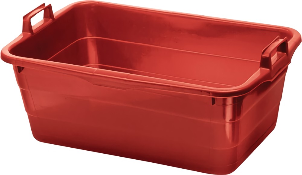 LOCKWEILER 103976242 Wanne  L620xB425xH250mm Inhalt 45 l PE rot