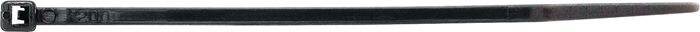 KBI 2-50-X Kabelbinder  Länge 200 mm Breite 3,6 mm Polyamid schwarz (UV-beständ