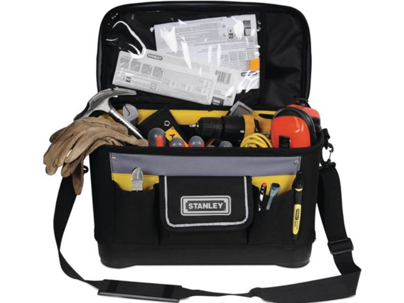 STANLEY 1-96-193 Werkzeugtasche  zahlr. Innen-/Außentaschen verstellb. Schulterg