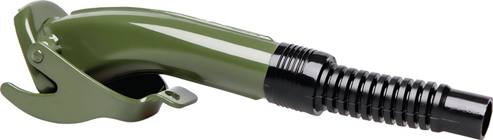 VALPRO IL0217 Ausgießstutzen  für Benzin/Diesel Länge 280 mm Breite 68 mm grün H
