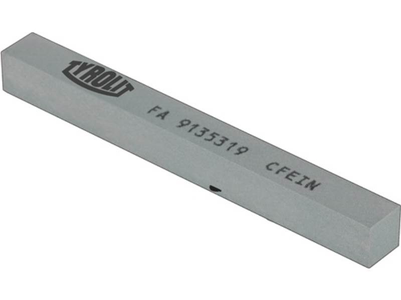 TYROLIT 752 Schleiffeile 9011 Länge 100 mm Breite 10 mm vierkant C fein