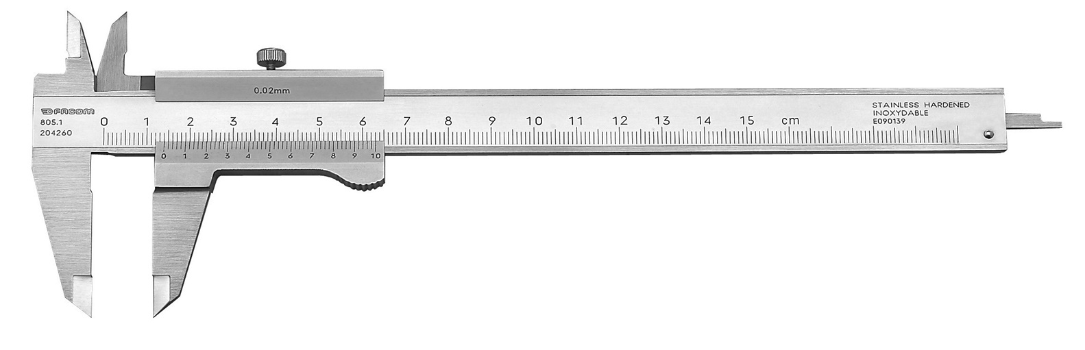 Facom 805.1 Universal-Messschieber Klasse 0 0-150 mm