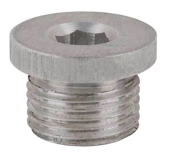 KS Tools 430.1227 Ölablassschraube Innen6kant 8mm, M18x1,5x11mm, 10er-Pck