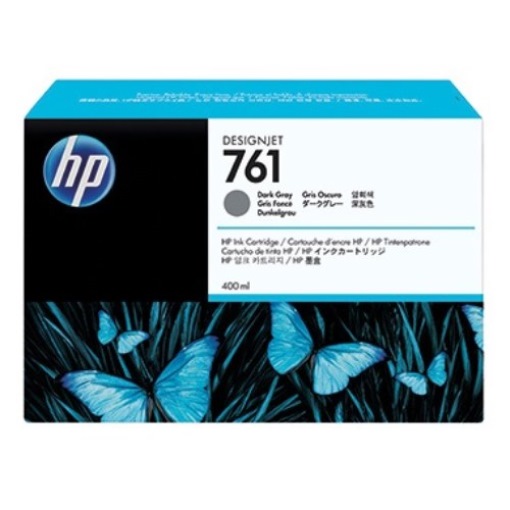 HP Tintenpatrone CM996A 761 400ml dunkelgrau