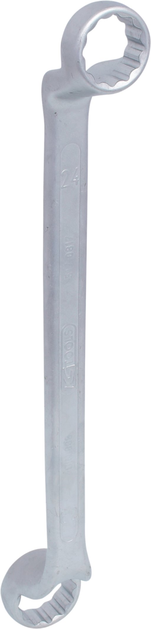 KS Tools 517.0817 CLASSIC Doppel-Ringschlüssel, gekröpft, 24x30mm