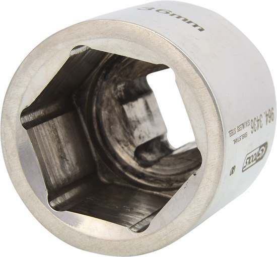KS Tools 964.3436 EDELSTAHL 3/4'' 6kant-Stecknuss, 36mm