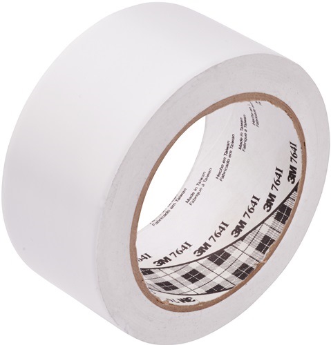3M 7000144707 Allzweck-Weich-PVC-Klebeband 764i PVC weiß Länge 33 m Breite 50,8