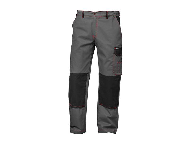 Gr .50 *MAASTRICHT* TWILL-BUNDHOSE grau *MAASTRICHT* TWILL TROUSERS