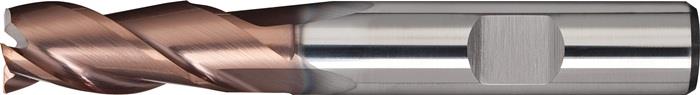 TECWERK 2000866279 Bohrnutenfräser DIN 6527L TypN D.3mm VHM TiAlN HB Z.3 lang TE