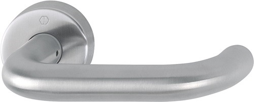 HOPPE 10808492 Rosettenhalbgarnitur Paris E138Z/42H Edelstahl F69 Vierkant 10 mm