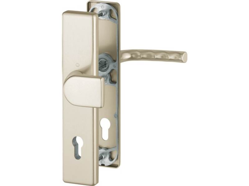 HOPPE 3958775 Schutzgarnitur Birmingham 78G/2221A/2440/1117 Aluminium F2 92 mm 6
