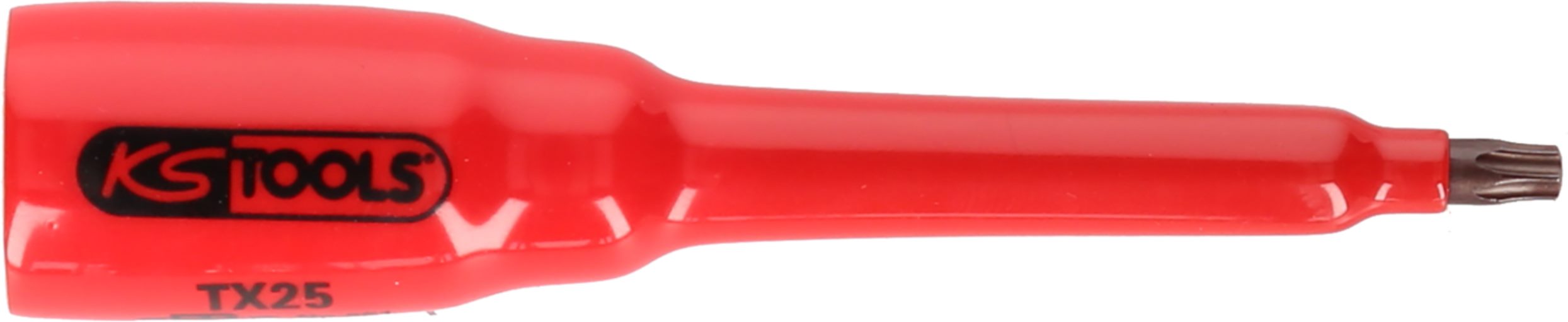 KS Tools 117.2468 3/8 Bit-Stecknuss mit Schutzisolierung für Torx-Schrauben,