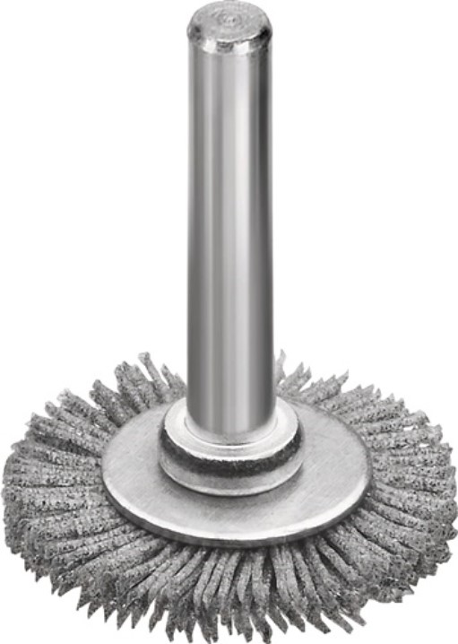 LESSMANN 413871 Rundbürste  Ø 30 mm Schaft 6 mm SiC Schleifborsten Körnung 320 6