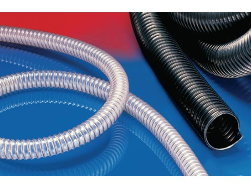 Absaug- u.Förderschl.AIRDUC® PUR 355 HT ID 200mm AD 213mm 6,5mm L.10m Rl.NORRES