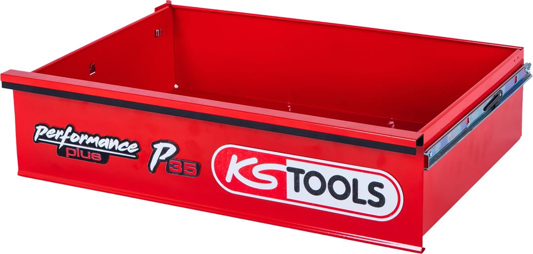 KS-Tools 873.5008-R012P Schublade mit Logo und Kugelführung zu Werkstattwagen P3