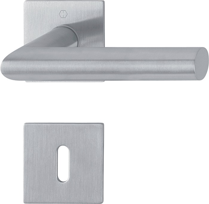 HOPPE 11869185 Rosettengarnitur Amsterdam E1400Z/848N/848NS Edelstahl F9714M Geh