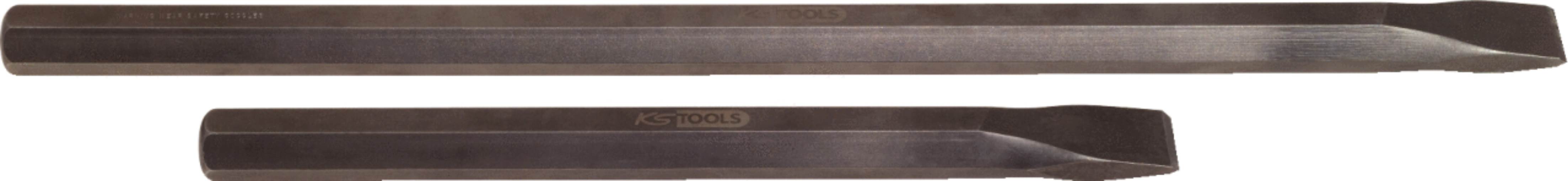 KS Tools 450.0025 LKW-Flachmeißel-Satz, 2-tlg., 400-600mm