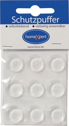 Schutzpuffer 19 mm Kunststoff transparent Koni selbstklebend