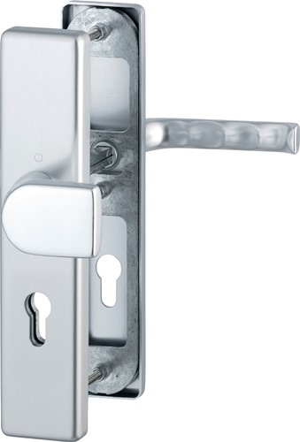 HOPPE 3701751 Schutzgarnitur London 78G/2221/2410/113 Aluminium F1 72 mm 41-46 m