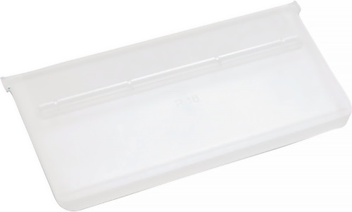 530405 Trennwand  für Regalkasten B. 180 mm PS transparent 25 Stück