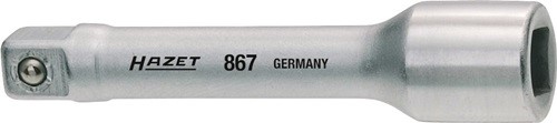 HAZET 867-2 Verlängerung 867 1/4 '' Länge 55 mm