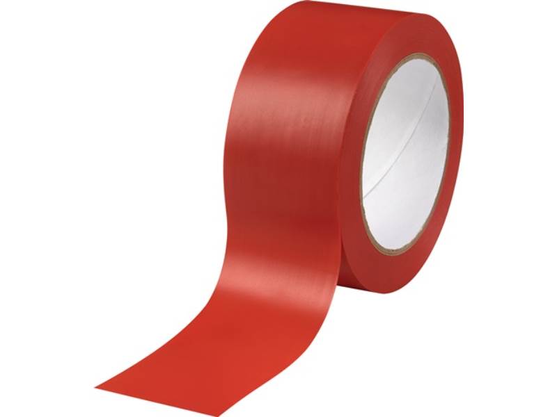 ROCOL RS 56002 Bodenmarkierungsband Easy Tape PVC rot Länge 33 m Breite 50 mm