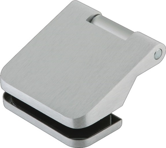 DORMAKABA 81123015099 Glastürband OFFICE Junior Leichtmetall silber eloxiert 55