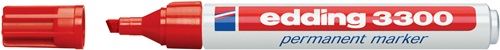 EDDING 4-3300003 Permanentmarker 3300 blau Strichbreite 1-5 mm Keilspitze