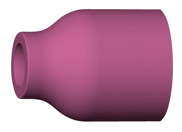 A.BINZEL  Keramische Gasdüse  Gaslinsenausführung Ø 8 mm Länge 25,5 mm Einsatzgr