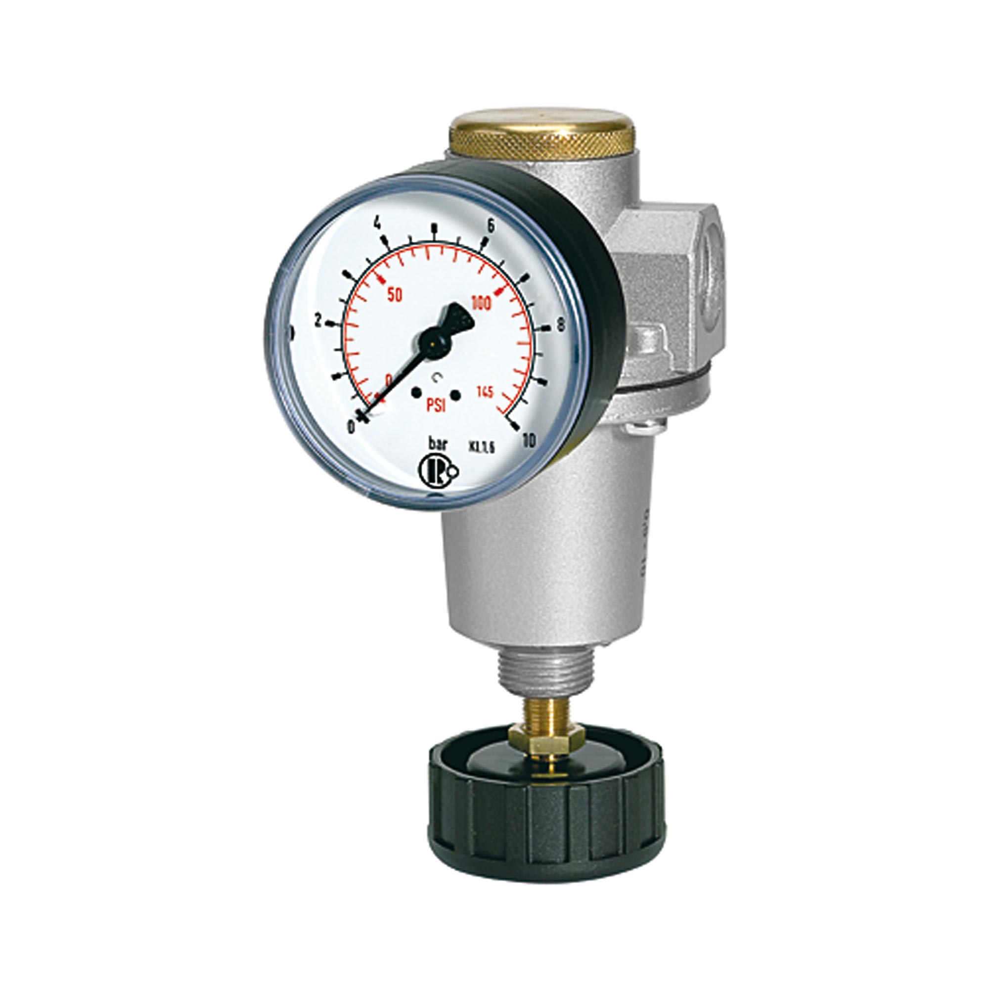 RIEGLER 100815 Druckregler Standard Gewinde mm 19,17 BG II G 1/2 '' 0,5 - 10 bar