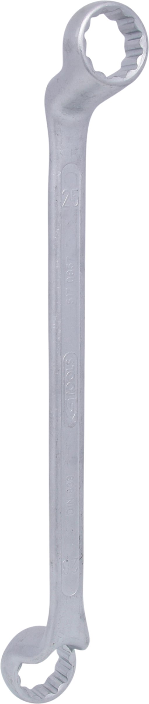 KS Tools 517.0857 CLASSIC Doppel-Ringschlüssel, gekröpft, 25x28mm