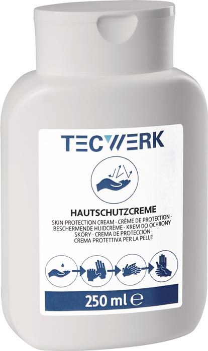 TECWERK 2000386560 Hautschutzcreme 250ml silikonfrei,parfümiert 24 TECWERK 20003