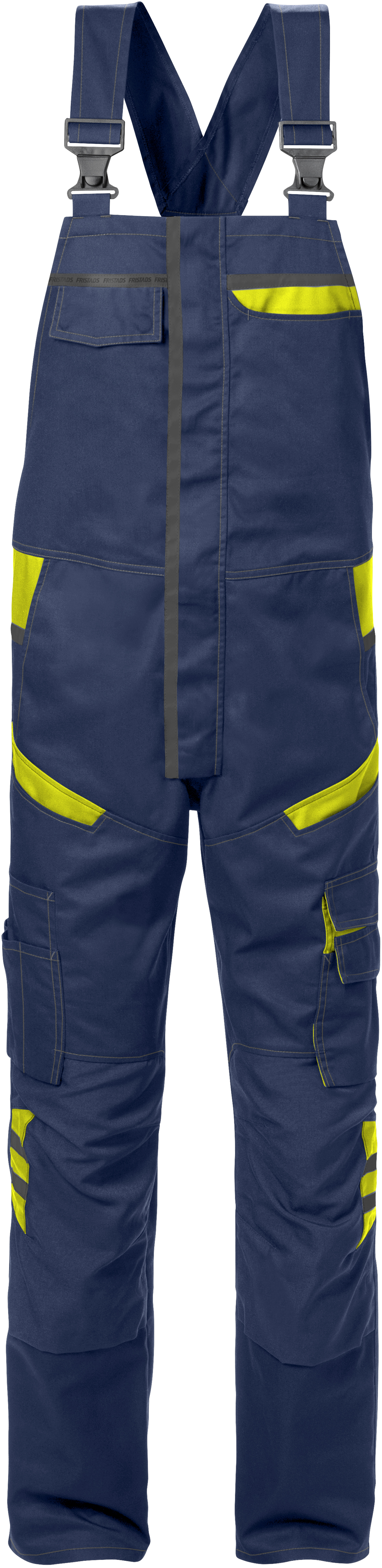 Fristads 129486-556-C62 Latzhose 1555 STFP Fusion Mechanische Stretch-Qualität /