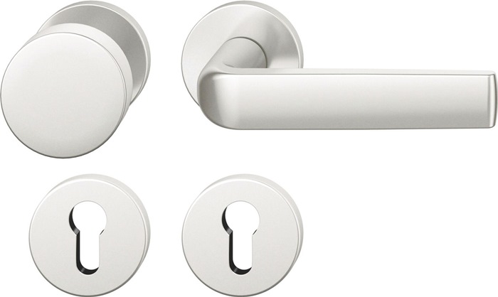 FSB 0 12 1267 01710 0105 Rosettengarnitur 12 1267 Aluminium 0105 rund PZ DIN lin