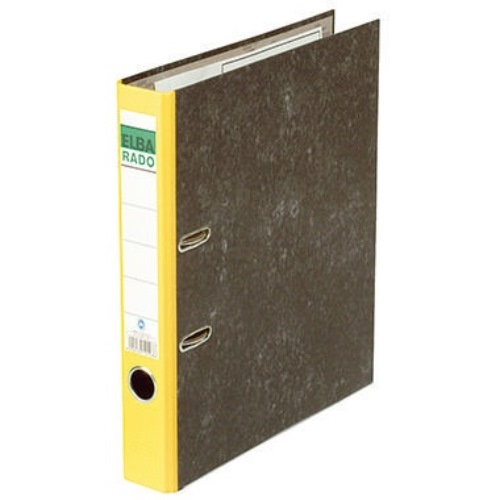 ELBA Ordner ELBArado 100022595 DIN A4 50mm Pappe gelb