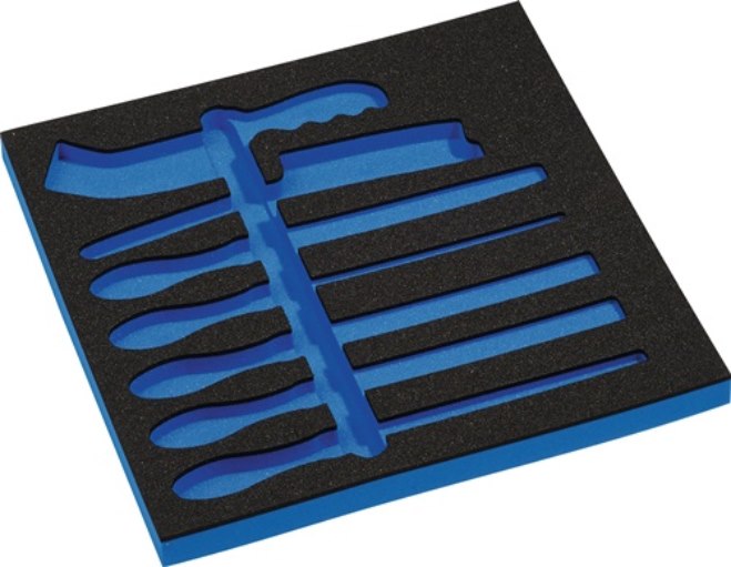 PROMAT  Werkzeugmodul  Leereinlage 2/3-Modul  4000 871 246, 7-teilig