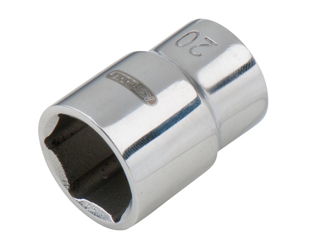 KS Tools 964.1219 EDELSTAHL 1/2'' 6kant-Stecknuss, 19mm