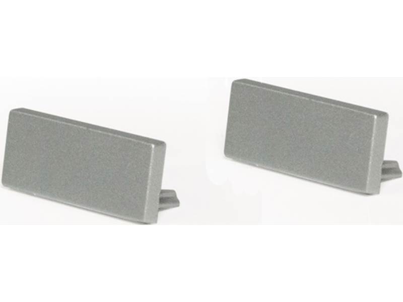 L&S 2000339 Endkappen-Set  passend für Paris Silber