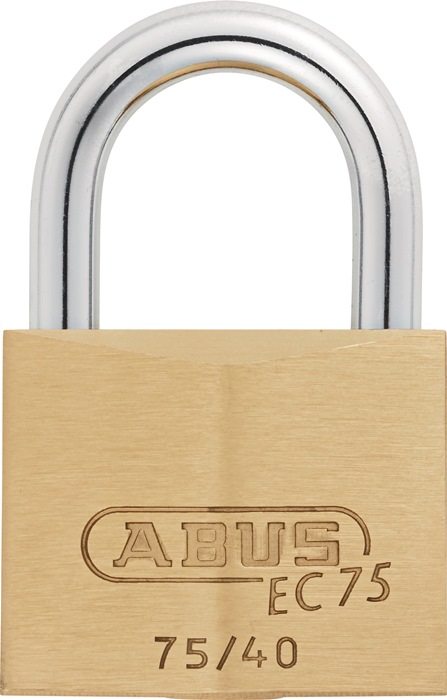 ABUS 26409 2 Zylindervorhangschloss 75/40 gl.-7341 Schlosskörperbreite 39,5 mm M