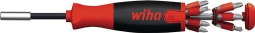 WIHA 38600 Magazinbithalter LiftUp 13-teilig Schlitz / PH / PZD / TORX®