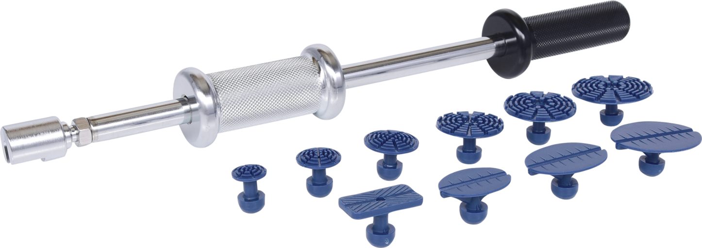 KS Tools 140.2510 Profi-Ausbeul-Gleithammer-Satz, 11-tlg.