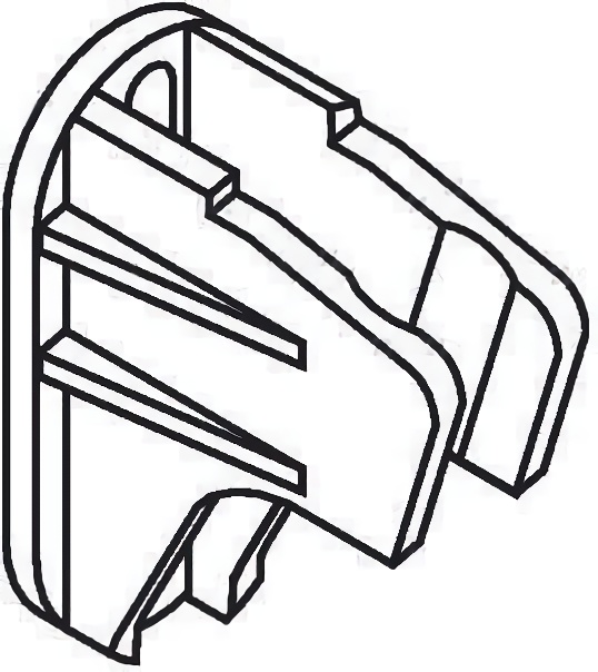 HANSGROHE 97534000 Halteelement Porter Porter