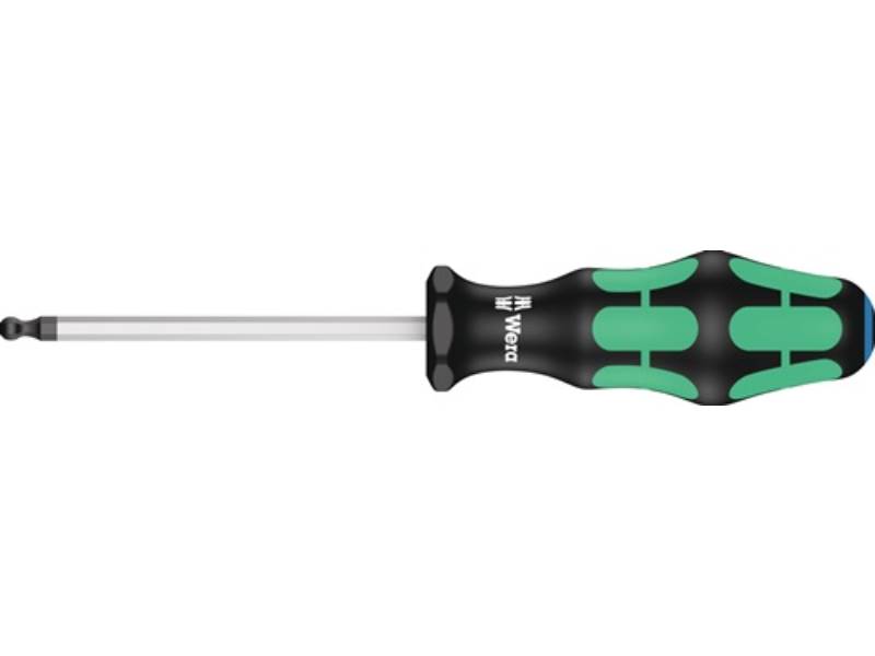 Wera 5022815001 6KT-Kugelkopfschraubendreher 352 SW 5,0 x 100 mm SW 5mm Klingen-
