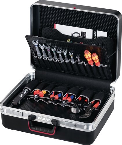 PARAT 488000171 Schalenkoffer CLASSIC Deep Space B470xT210xH360mm Doppel-Alumini
