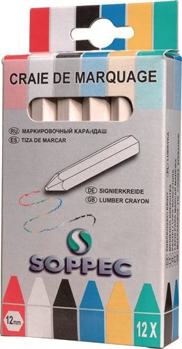 SOPPEC 421100 Markierkreide  weiß unpapiert