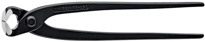 KNIPEX 99 00 250 EAN Monierzange  Länge 250 mm poliert schwarz atramentiert