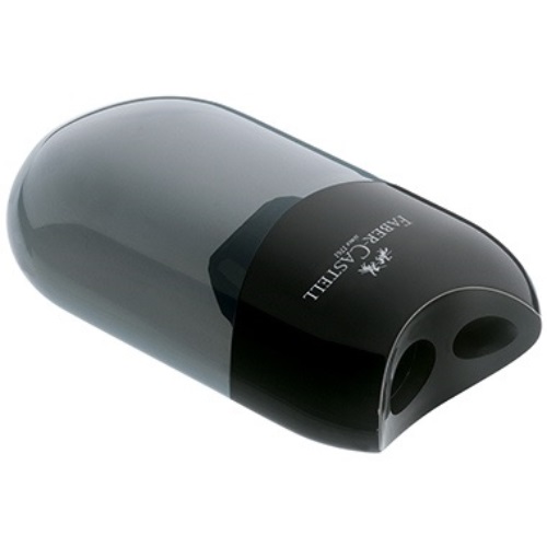Faber-Castell Doppelspitzdose 183500 bis 8/10mm schwarz