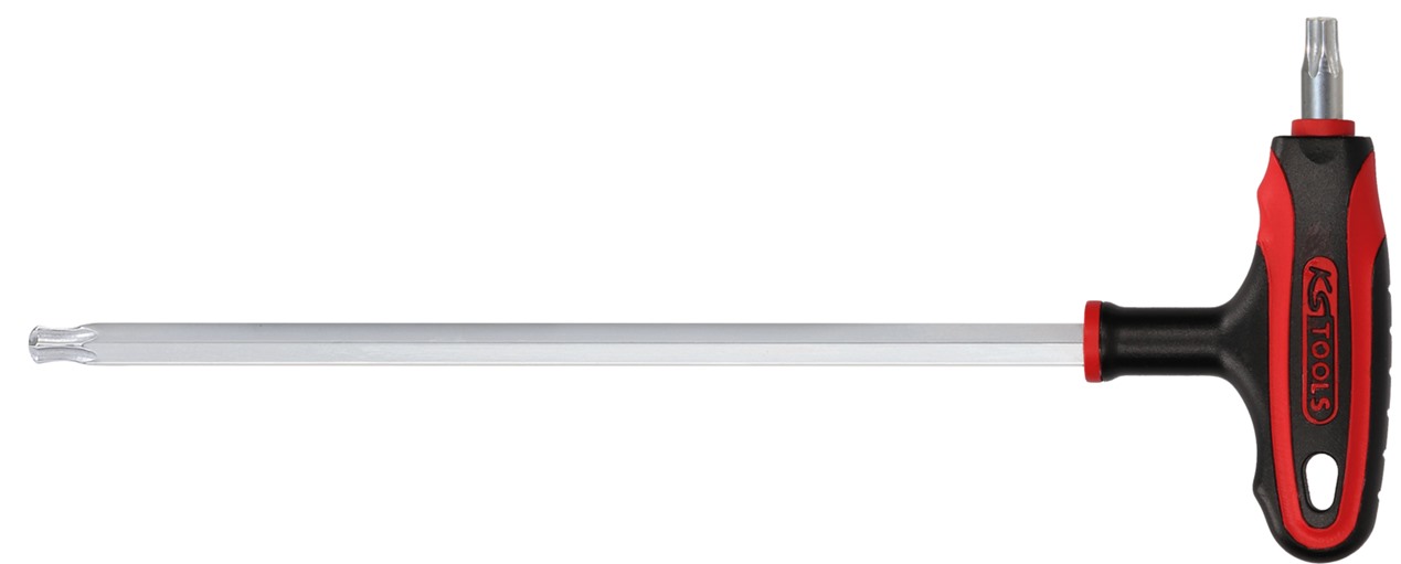 KS Tools 151.2758 ERGOTORQUEplus T-Griff-Winkelstiftschlüssel Torx Kugelkopf,T25