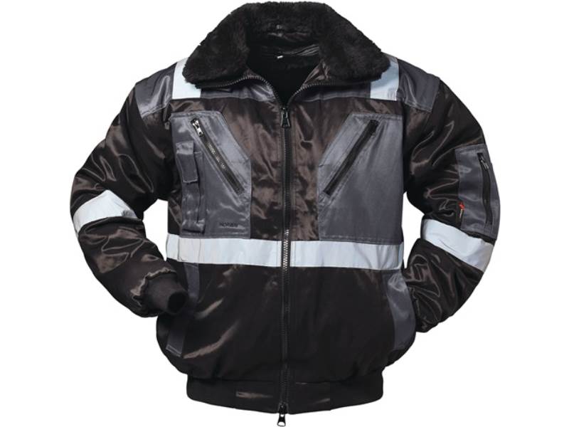 NORWAY 23643-4 Kombipilotenjacke 4 in 1 KIRKENES Größe XXL schwarz/grau