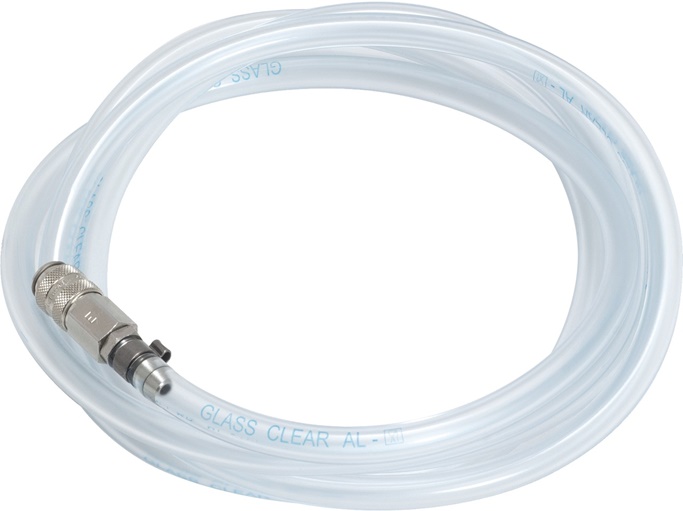 KS Tools 160.0763 Rücklaufschlauch Kupplung 6 mm, Nr.F Länge 2,5m 